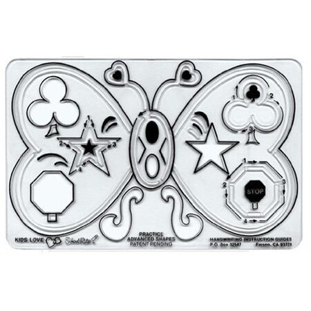 Schoolrite Advanced Shapes Templates SR562